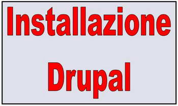 Installazione Drupal - Clicca l'immagine per chiudere